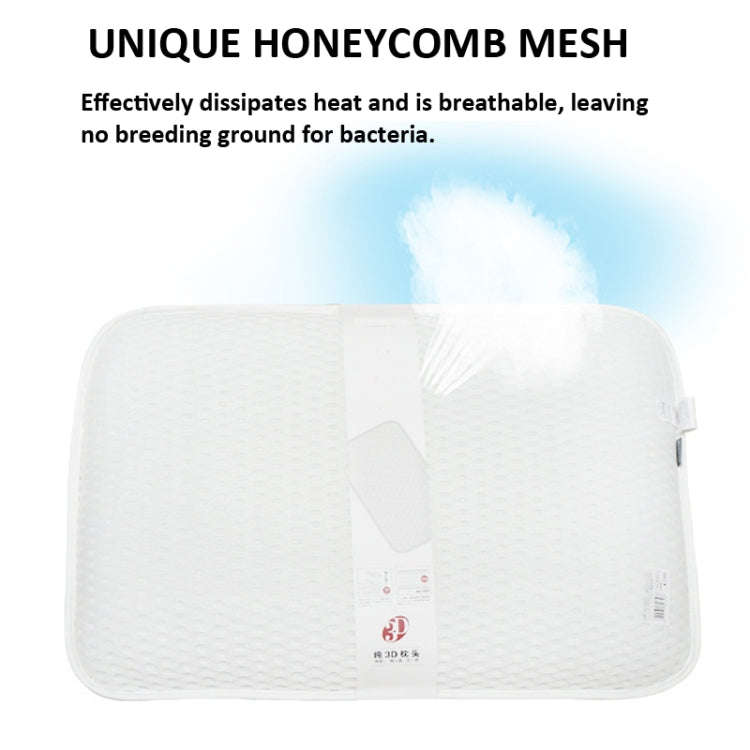 3D Slow Rebound Memory Pillow Core Double-Sided Mesh Pillow Sleep Cervical Traction Pillow 60 x 3...