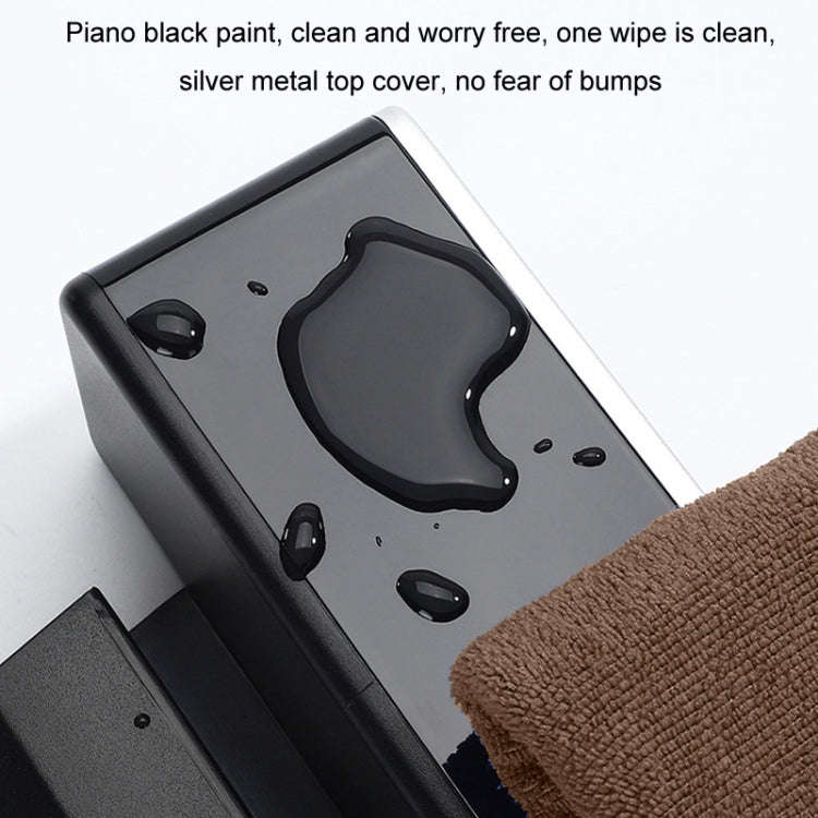 Car Seat Gap Storage Box with 2 USB Charging Port, Color:  Principal Driver Silver