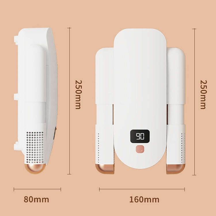 YM-102 Smart Timing UV Purple Light Sterilization Deodorization Dryer Portable Shoe Dryer(EU Plug)