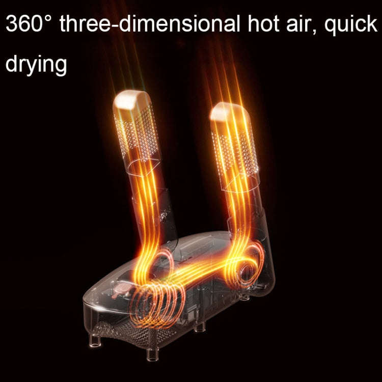 YM-102 Smart Timing UV Purple Light Sterilization Deodorization Dryer Portable Shoe Dryer(EU Plug)