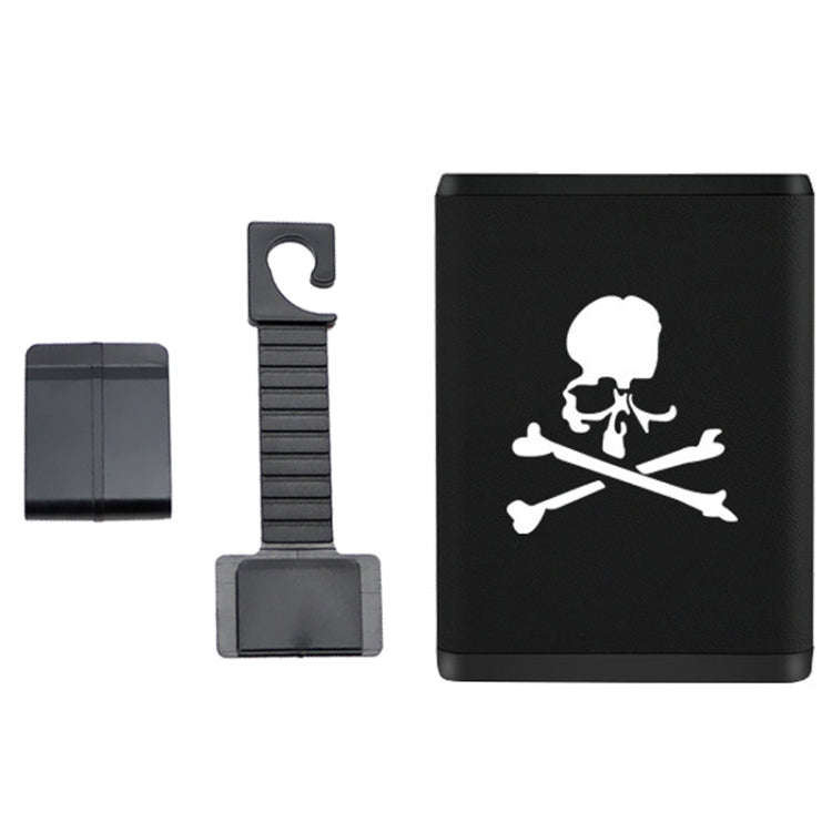 Multifunctional Car Dustbin Car Seatback Door Hanging Storage Box(Black)