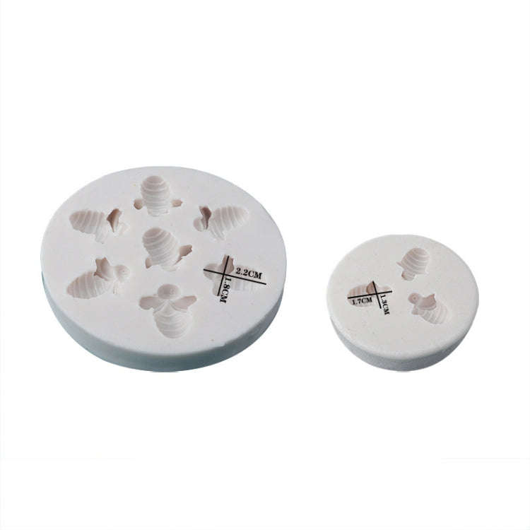 Little Bee Silicone Mold Fondant Chocolate Cake Mold, Spec: Mk-3171 Light Gray