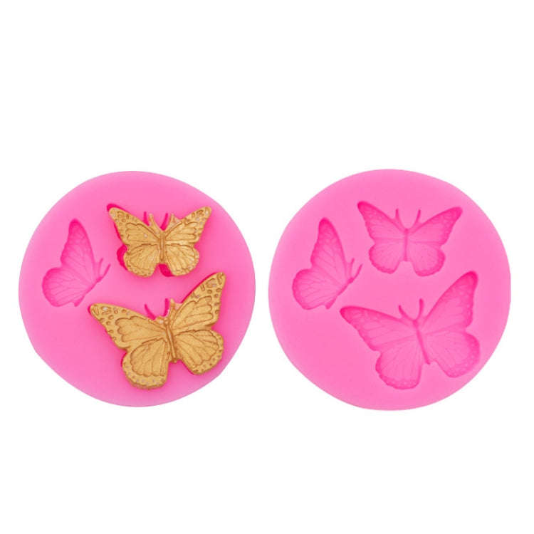 Butterfly Silicone Mold Fondant Chocolate Cake Decoration Mold Epoxy Brickearth Plaster Molds(NO....