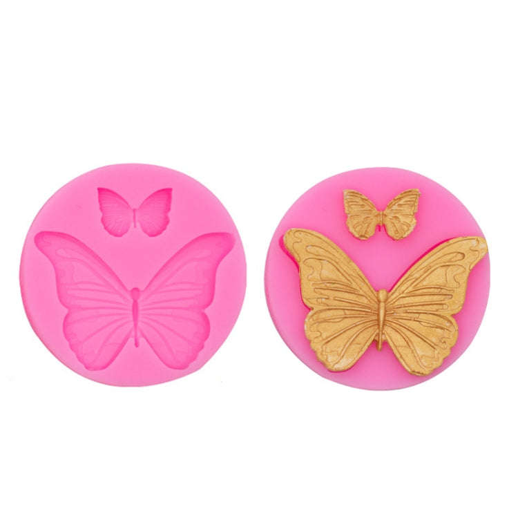 Butterfly Silicone Mold Fondant Chocolate Cake Decoration Mold Epoxy Brickearth Plaster Molds(NO....