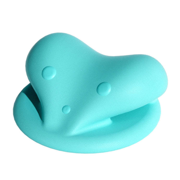 Neck And Shoulder Stretcher Relaxer Cervical Spine Chiropractic Traction Pillow(Green)