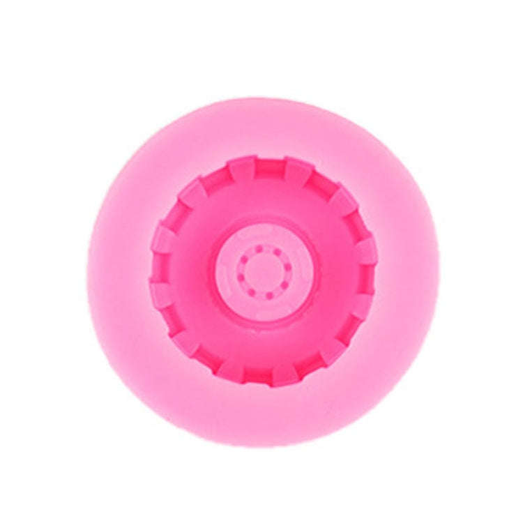 Sports Car Trophy Medal Tire Silicone Mold Glue Plaster Candle Baking Decorative Mold, Specificat...