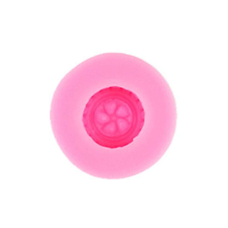 Sports Car Trophy Medal Tire Silicone Mold Glue Plaster Candle Baking Decorative Mold, Specificat...