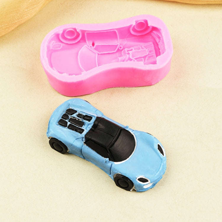 Sports Car Trophy Medal Tire Silicone Mold Glue Plaster Candle Baking Decorative Mold, Specificat...