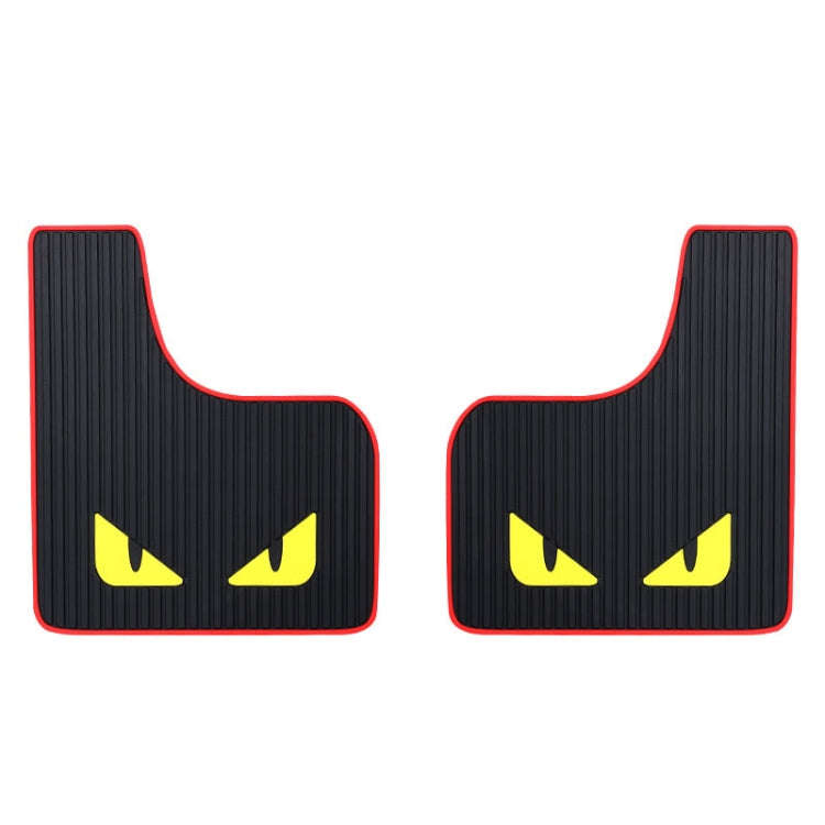 2pcs Car Tire Mud Flap Modification Plastic Anti-Splash Mud Flap, Style: Cat Eye