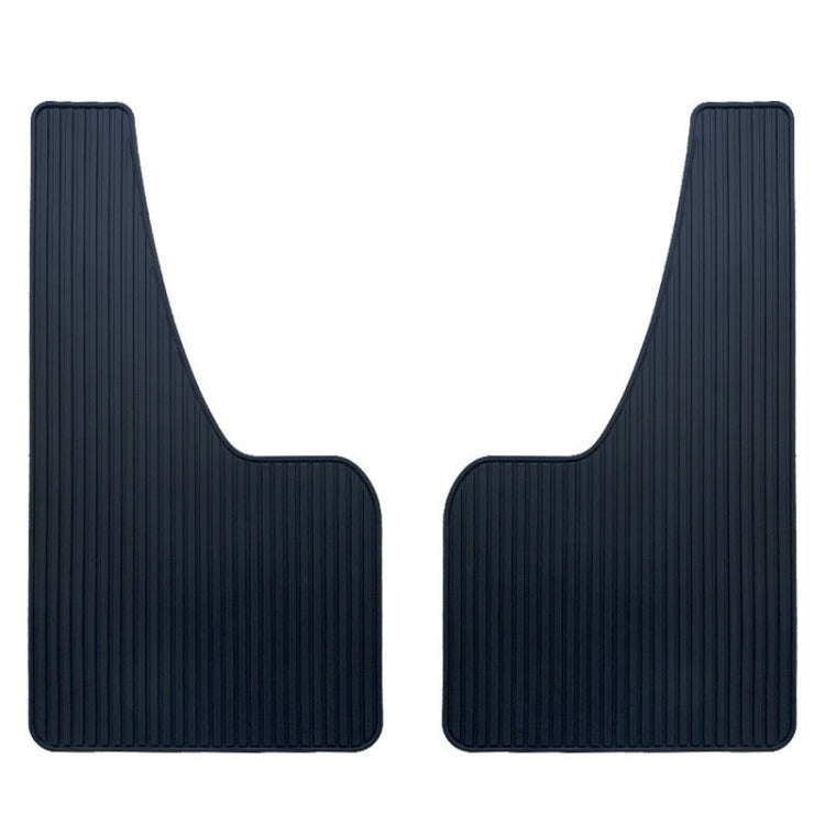 2pcs Car Tire Mud Flap Modification Plastic Anti-Splash Mud Flap, Style: Large Blank
