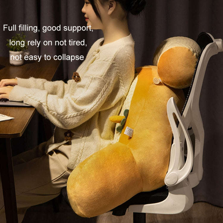 Bedside Cushion Soft-Packed Waist Pillow Sofa Tatami, Size: Medium(Whale)