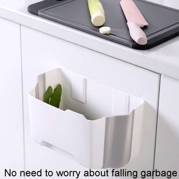 Foldable Car Bin Dual-Use Dustbin Organizer For Home And Car(White)