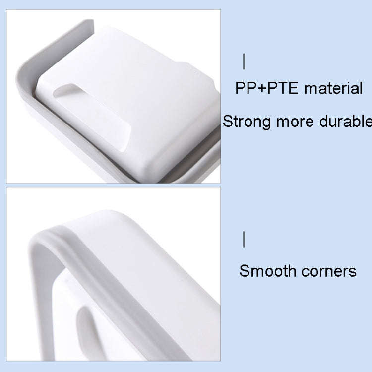 Foldable Car Bin Dual-Use Dustbin Organizer For Home And Car(White)