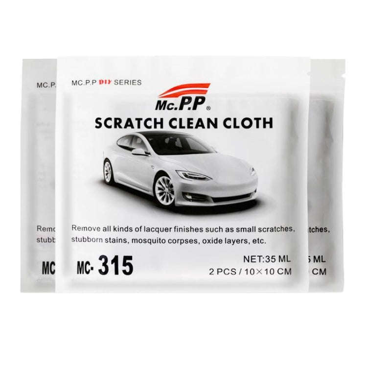 MCPP 2pcs /Pack Car Scratches Abrasive Cloth Automotive Scratch Removal And Repair Wipe(Gray)