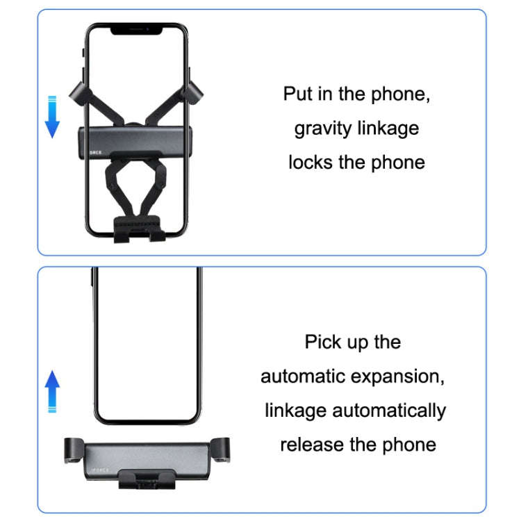 For Tesla 2019-2022 Model3/Y Car Central Control Screen Mobile Phone Holder(1set)