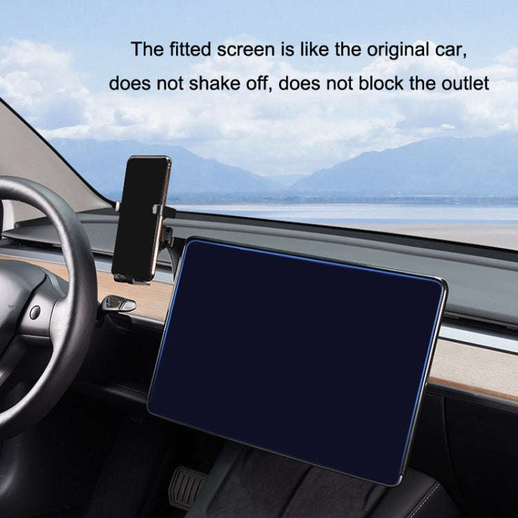 For Tesla 2019-2022 Model3/Y Car Central Control Screen Mobile Phone Holder(1set)