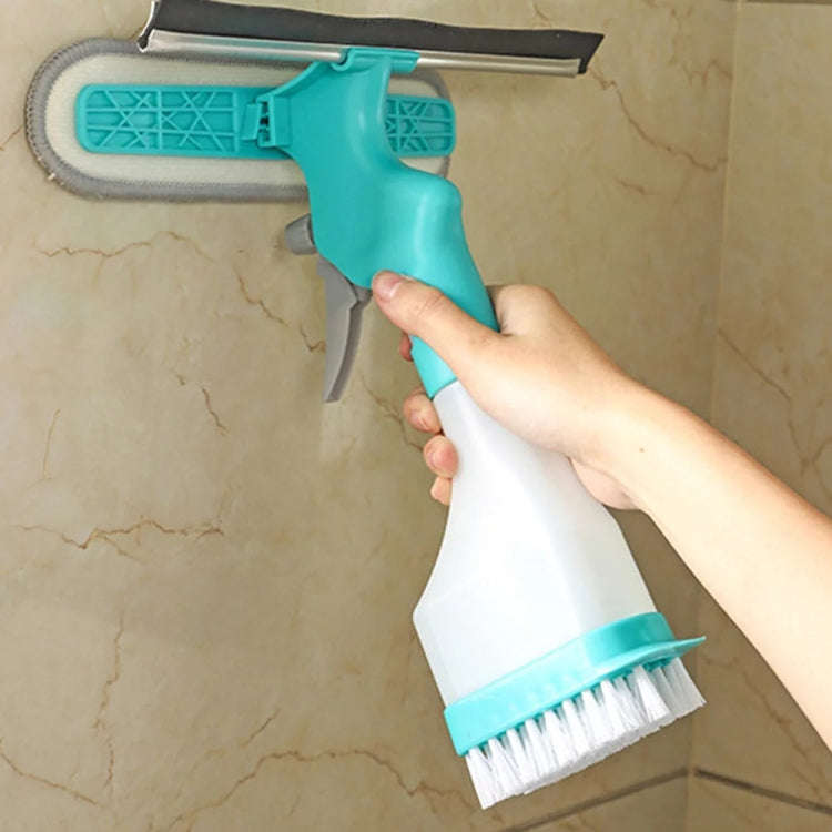 4 In 1 Double-sided Glass Wiper Window Squeegee Portable Spray Mirror Car Glass Cleaner  YJ520