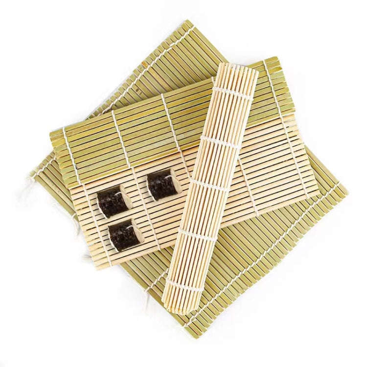 23 x 22cm  Bamboo Sushi Roll Non Adhesive Sushi Curtain(White)