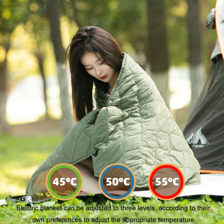 Outdoor Camping USB Electric Blanket 5V Heating Pad, Style: Single Model