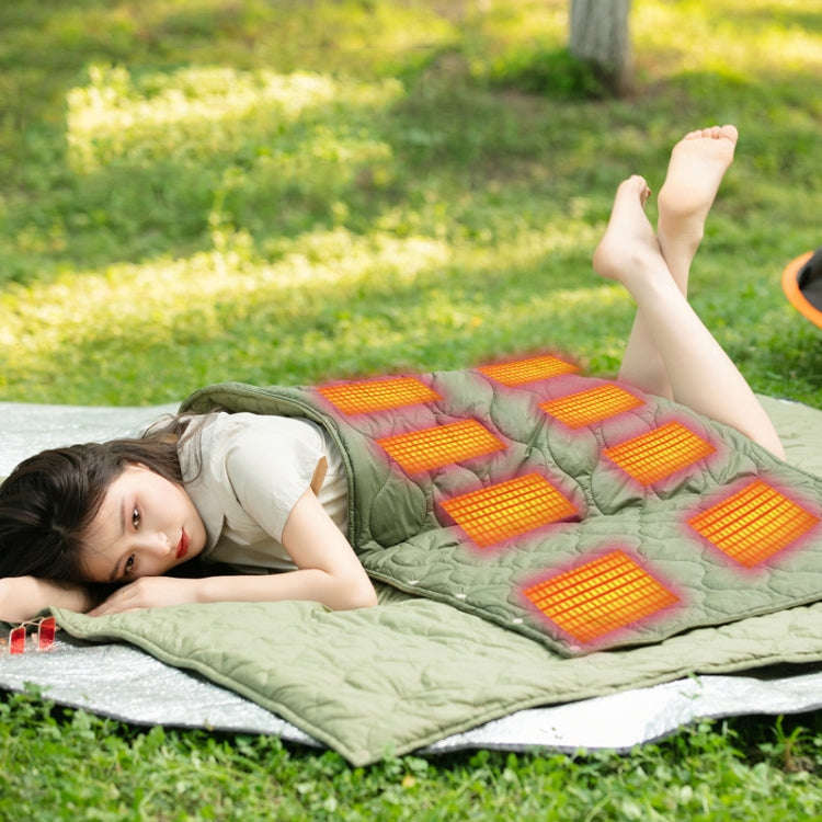 Outdoor Camping USB Electric Blanket 5V Heating Pad, Style: Single Model