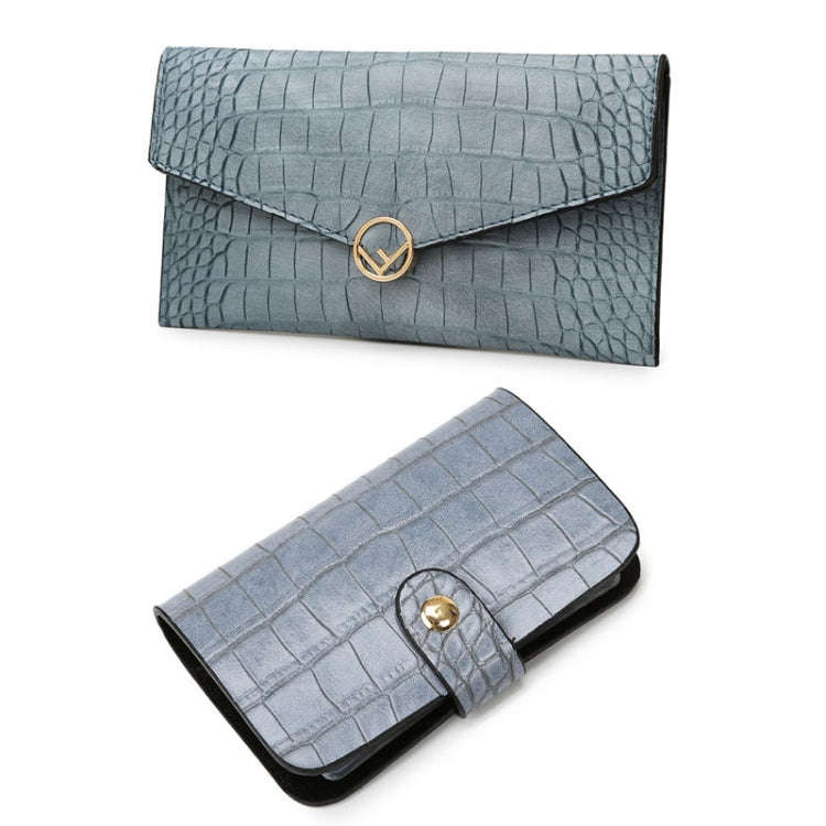 3-in-1  Women Stone Pattern Patchwork Handbag Shoulder Bag Crossbody Bag(Black)