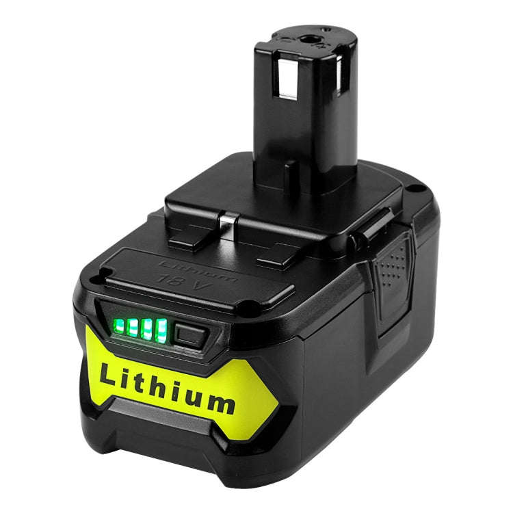 3000mAh 18V Lithium Battery for Power Drill, For RYOBI P108 / BPL-1815 / BPL-1820G / P102 / P103