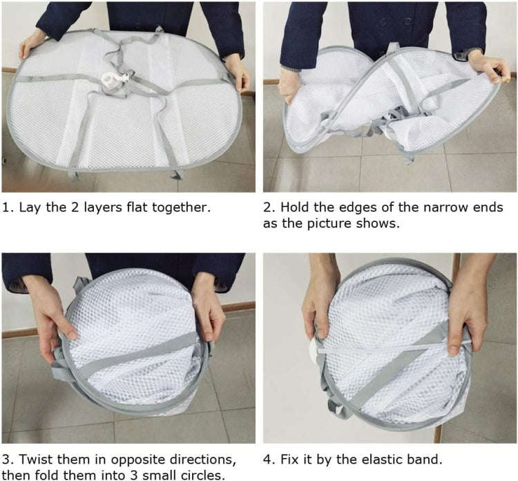 Foldable Drying Clothes Net Hanging Sweater Drying Rack, Spec: 61cm 1 Layer