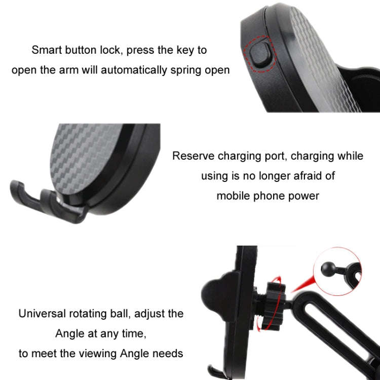 Car Centre Navigation Mobile Phone Holder 360 Rotating Water Cup Holder, Size: Large