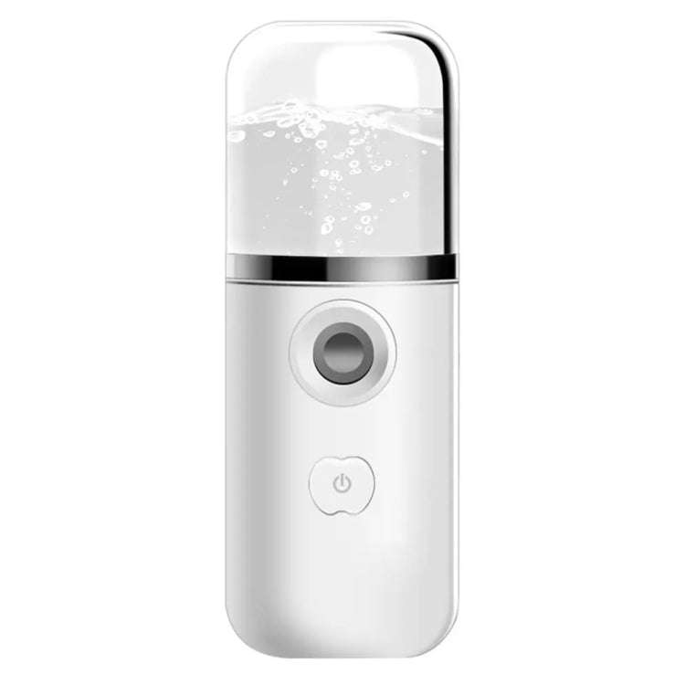 30ml Handheld Alcohol Disinfectant Instrument USB Interface Hydration Meter Humidifier, Color: White