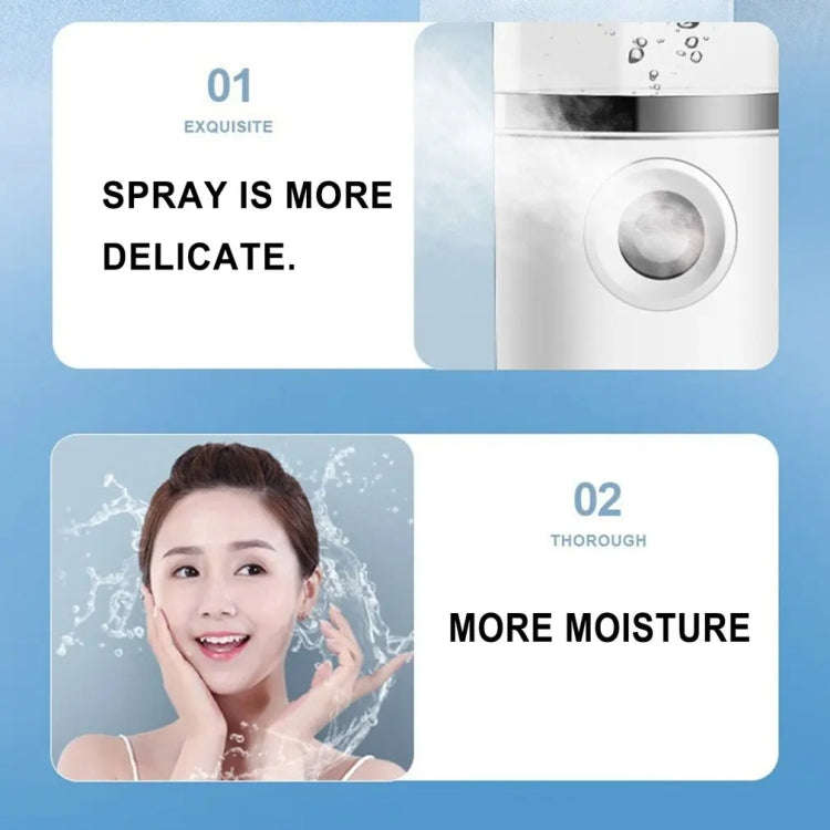 30ml Handheld Alcohol Disinfectant Instrument USB Interface Hydration Meter Humidifier, Color: White