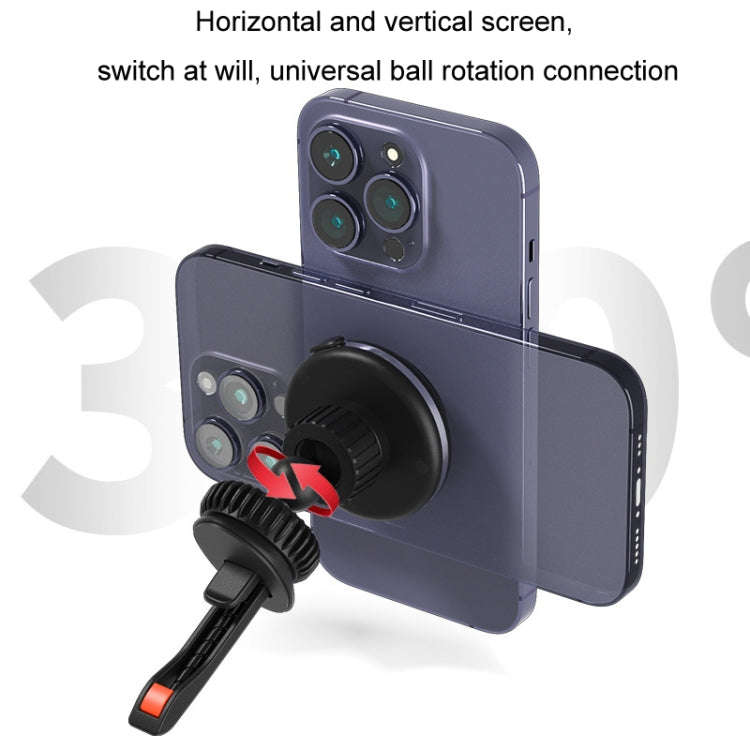 Car Electric Vacuum Suction Cup Mobile Phone Holder, Model: Air Vent