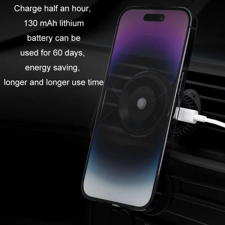 Car Electric Vacuum Suction Cup Mobile Phone Holder, Model: Air Vent