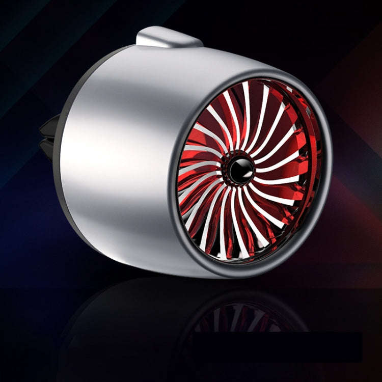 Car Fragrance Super Engine Car Air Conditioning Aroma Diffuser Outlet Ornament, Model: Gray Titan...