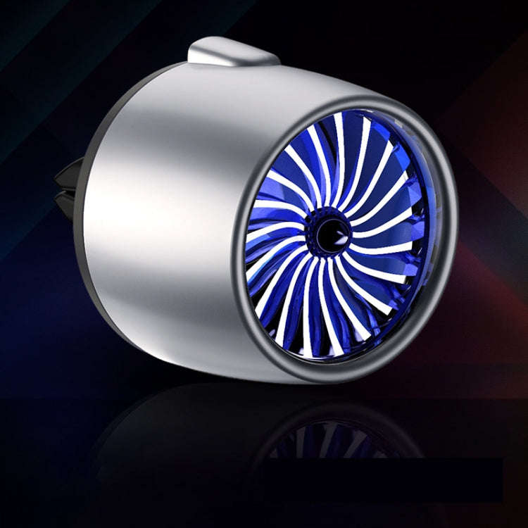 Car Fragrance Super Engine Car Air Conditioning Aroma Diffuser Outlet Ornament, Model: Gray Titan...