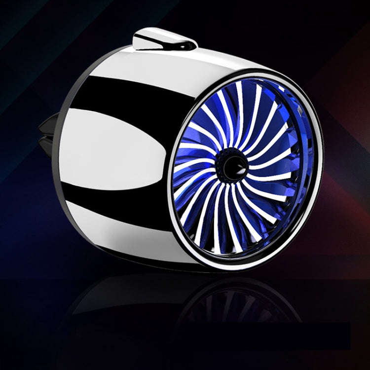 Car Fragrance Super Engine Car Air Conditioning Aroma Diffuser Outlet Ornament, Model: Bright Sil...