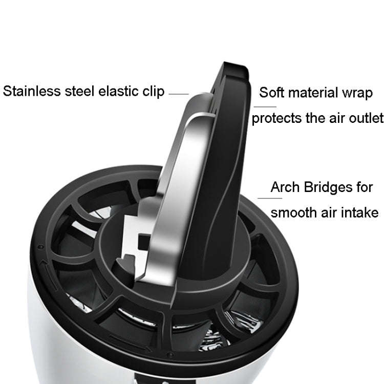 Car Fragrance Super Engine Car Air Conditioning Aroma Diffuser Outlet Ornament, Model: Gray Titan...