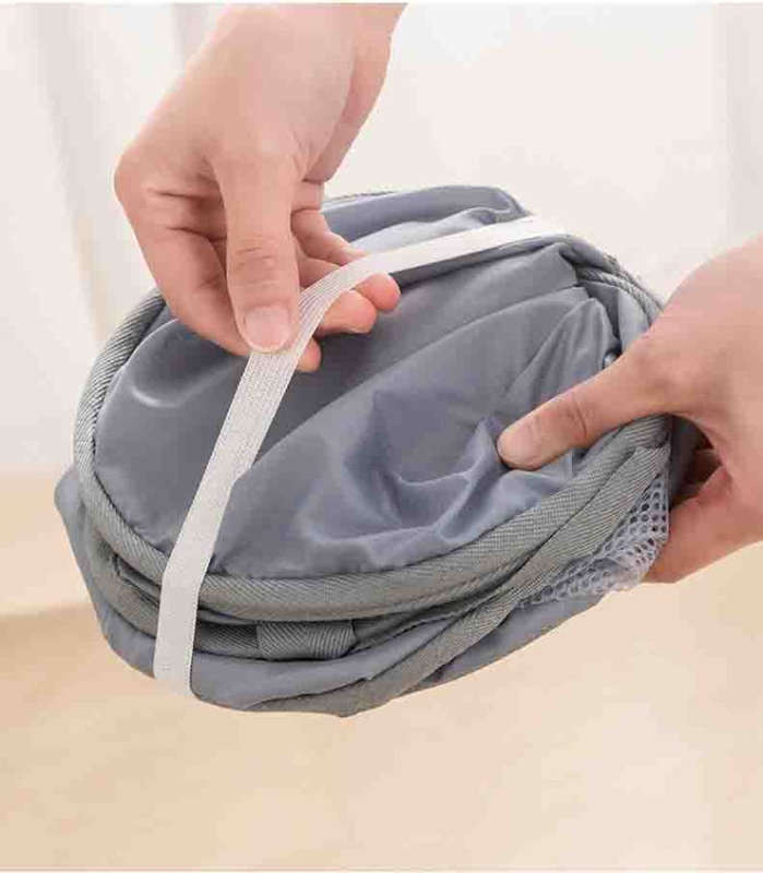 Foldable Storage Basket Household Layered Thickened Dirty Laundry Basket, Spec: 2 Grids Black