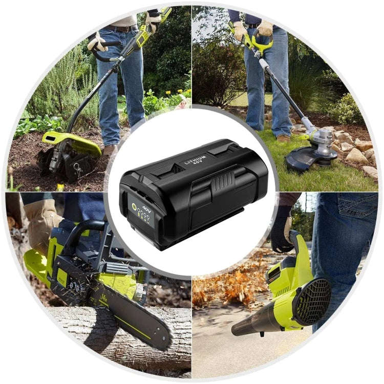 6000mAh For Ryobi OP4026A / OP4050 40V Lawn Mowers Lithium-ion Battery