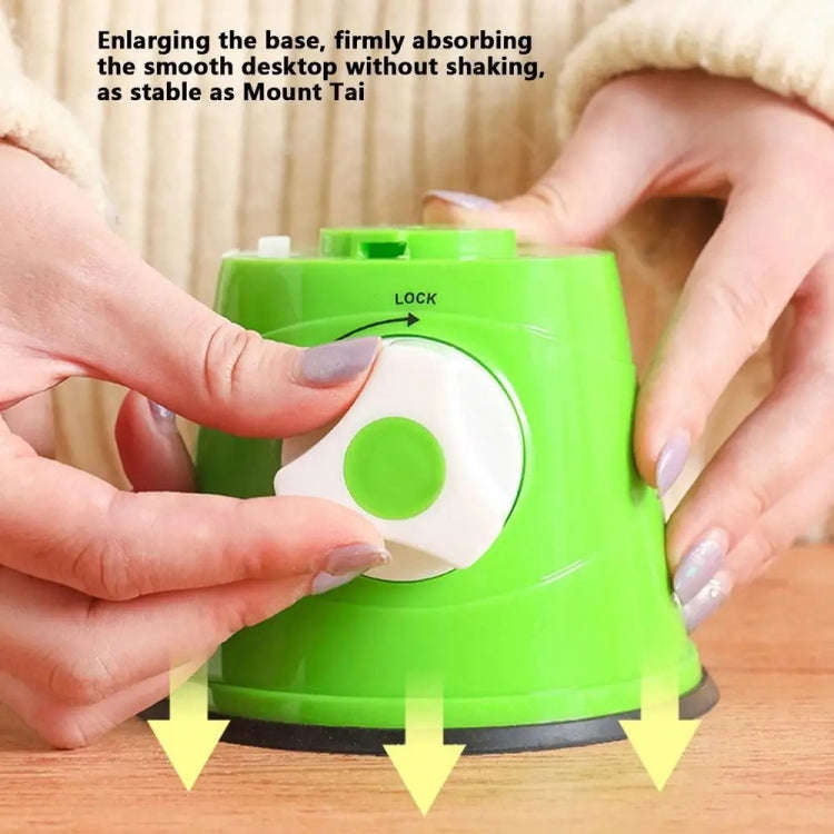 Hand Juicer Small Portable Food Processor Juice Vegetable Squeezer(Blue)