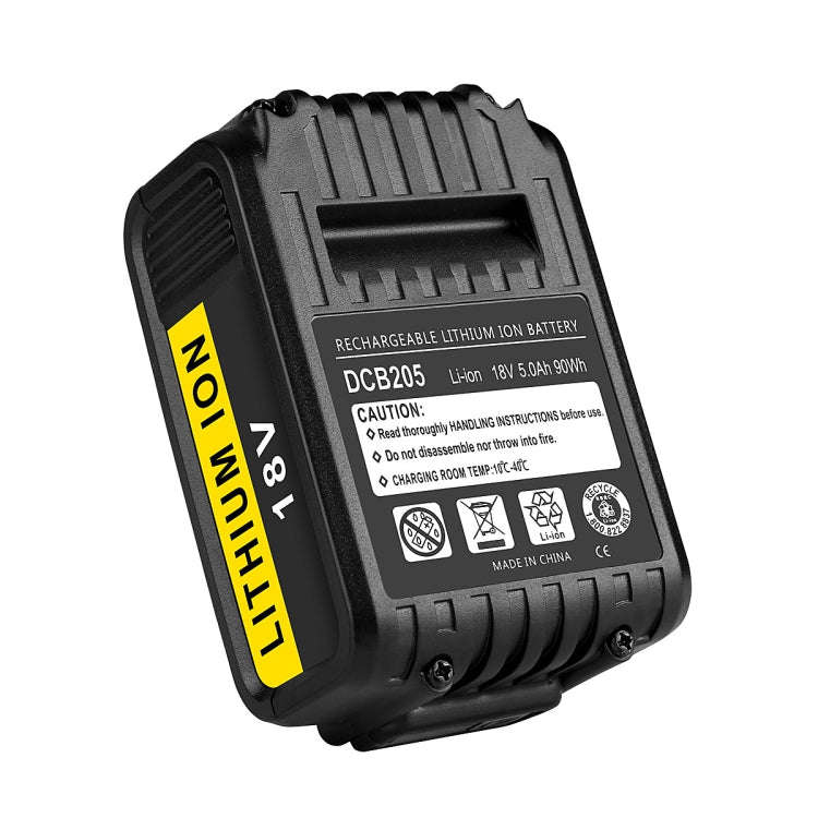 6000mAh For Dewalt DCB180 / DCB181 / DCB200 18V Electrical Tools Spare Battery