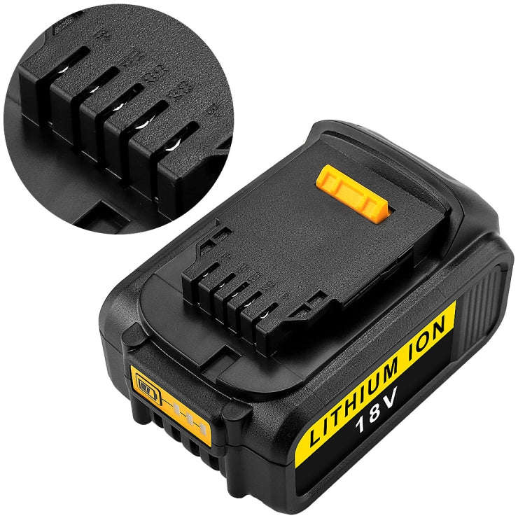 6000mAh For Dewalt DCB180 / DCB181 / DCB200 18V Electrical Tools Spare Battery
