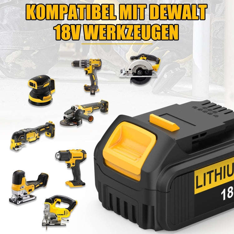 6000mAh For Dewalt DCB180 / DCB181 / DCB200 18V Electrical Tools Spare Battery