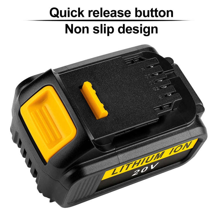 6000mAh For Dewalt DCB180 / DCB181 / DCB200 20V Electrical Tools Spare Battery