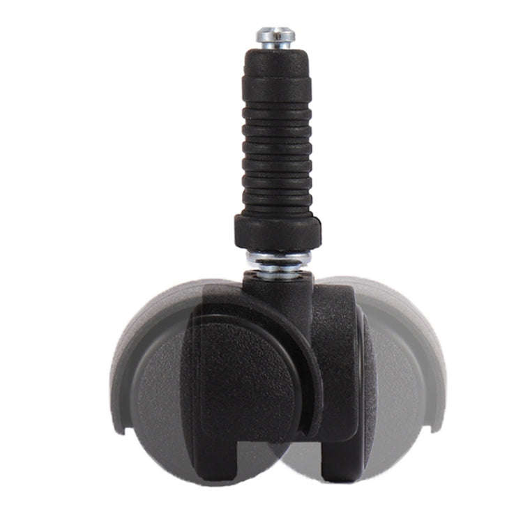 10pcs Swivel Furniture Casters Office Chair Baby Crib Sofa Wheel, Spec: 1 Inch With Brake