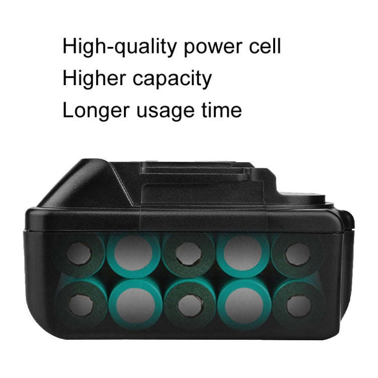 9000mAh For Makita BL1830 / BL1850 18V Cordless Power Tool Accessories Lithium Battery Pack