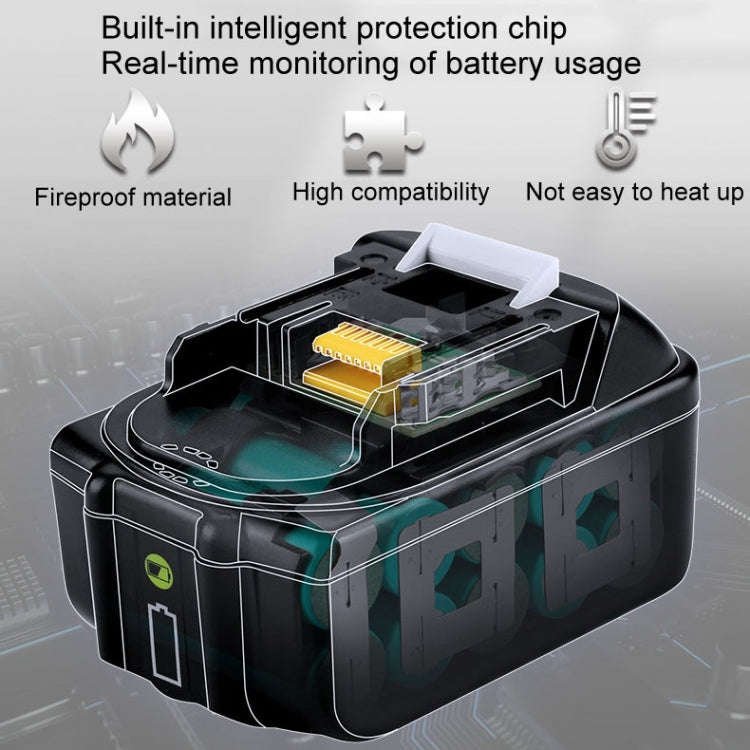 5000mAh For Makita BL1830 / BL1850 18V Cordless Power Tool Accessories Lithium Battery Pack