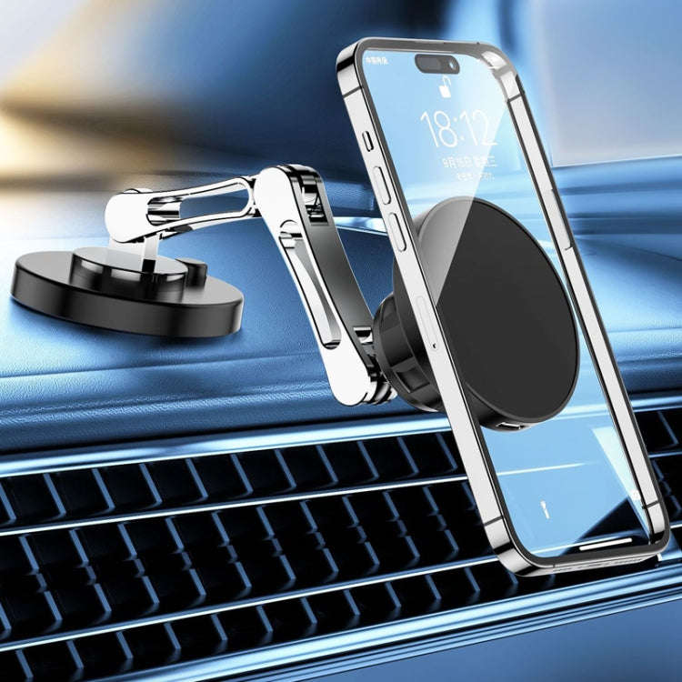 Magsafe Magnetic Mobile Phone Navigation Rotating Bracket, Model: Without Wireless Charging