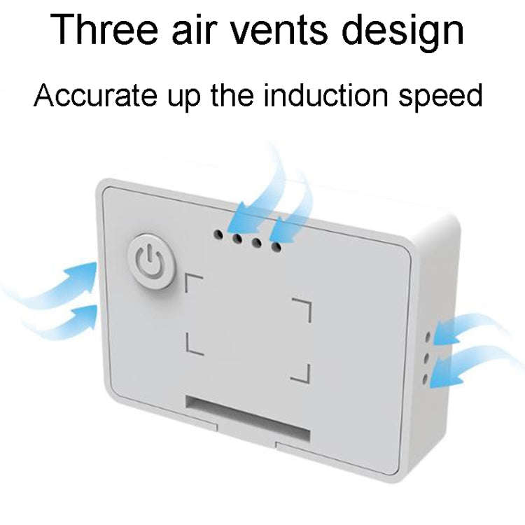 Household Indoor Mini Electronic Temperature And Humidity Meter With Stand(White)