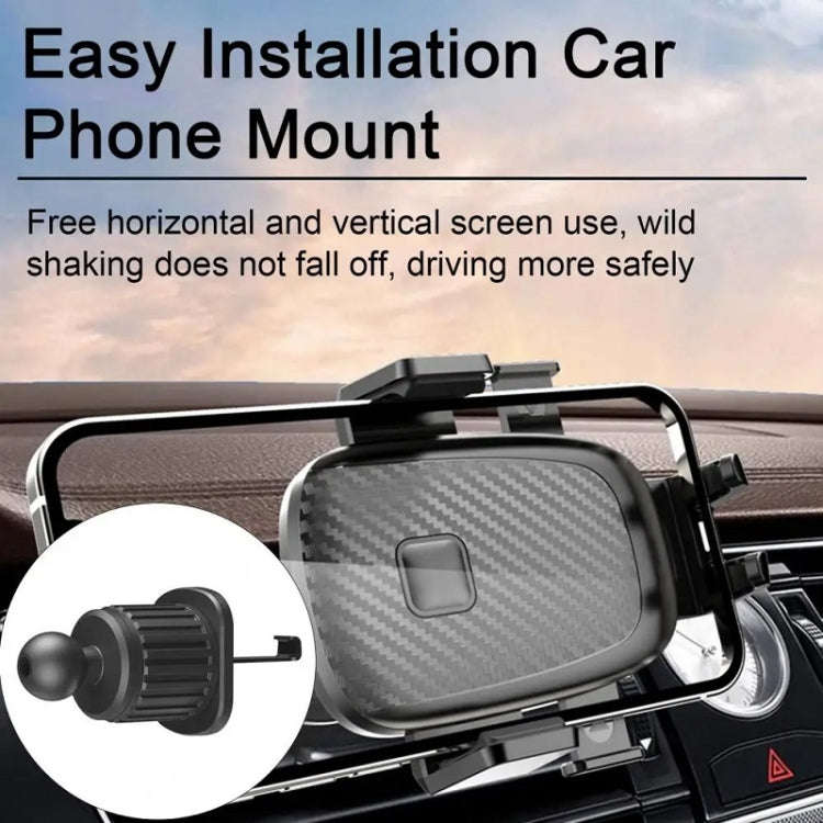 Car Air Outlet Rotating Spiral Hook Tail Clip Mobile Phone Holder(G03)