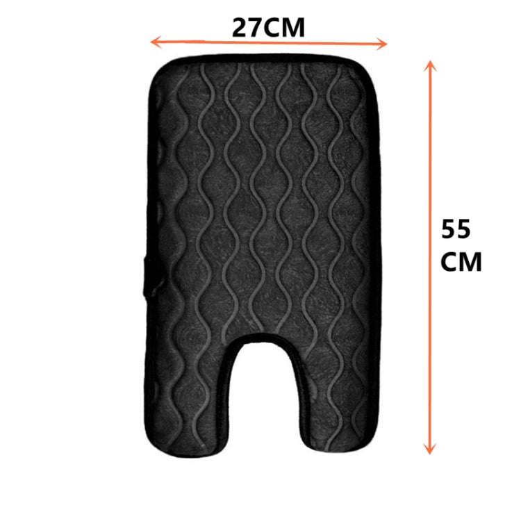 Children Single-Seat Car Winter Electric Heated Seat Cushion(Black)